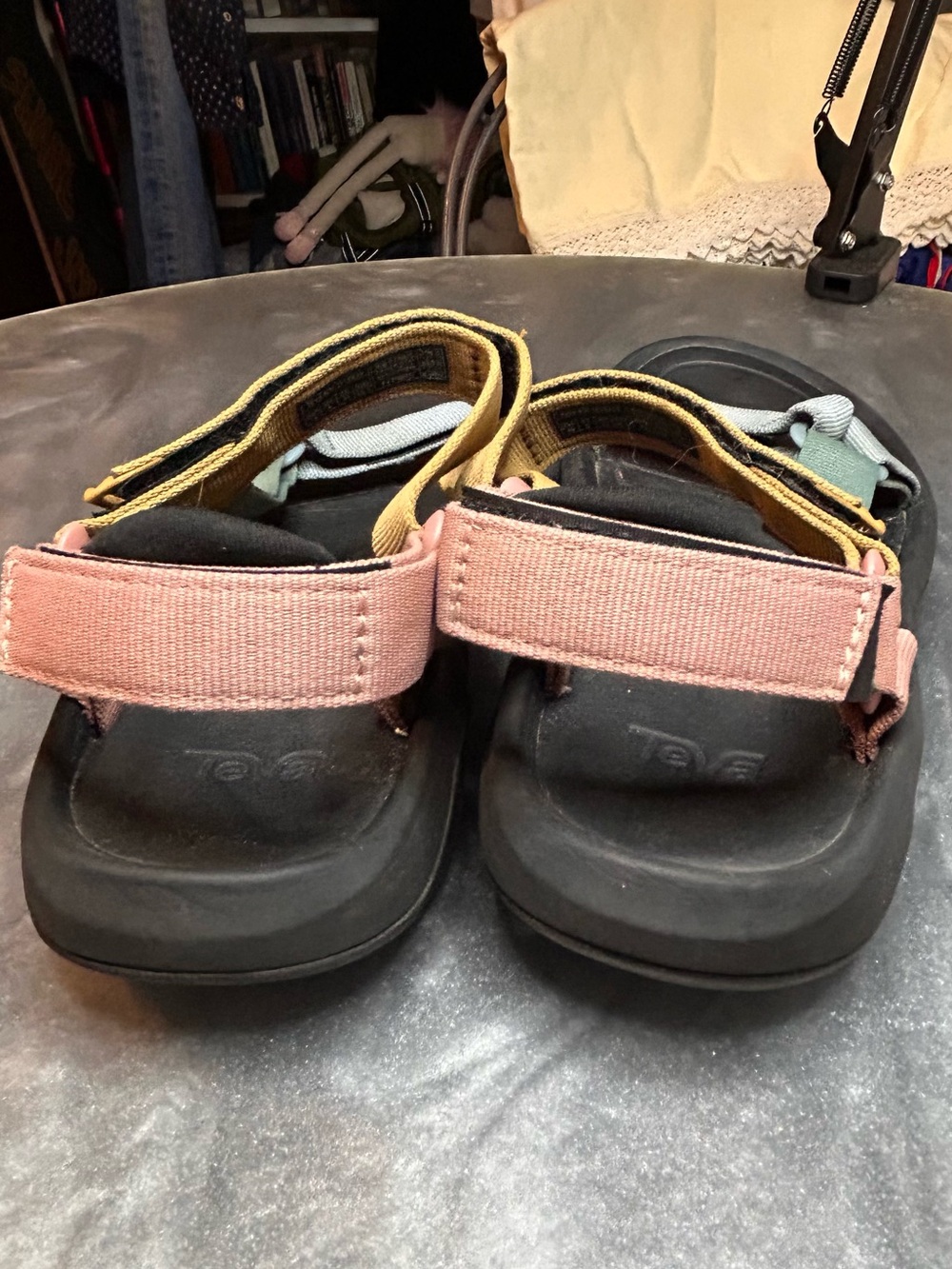 Teva Hurricane XLT2 Pastel Multi Sport Hiking Sandals Women’s Size 10 - Picture 4 of 15